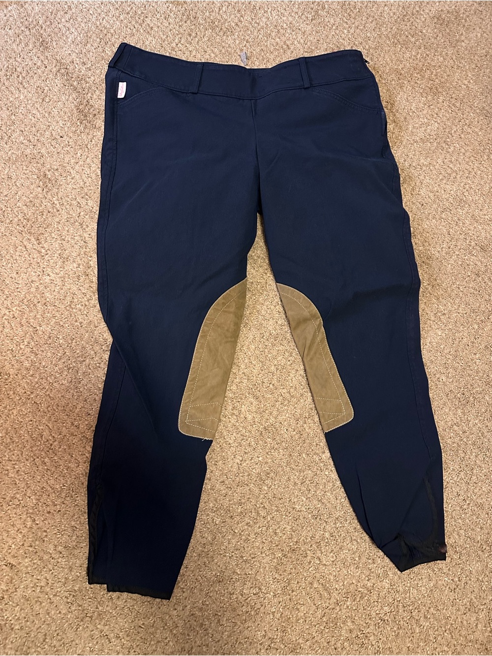 The Tailored Sportsman Navy English Riding Breeches